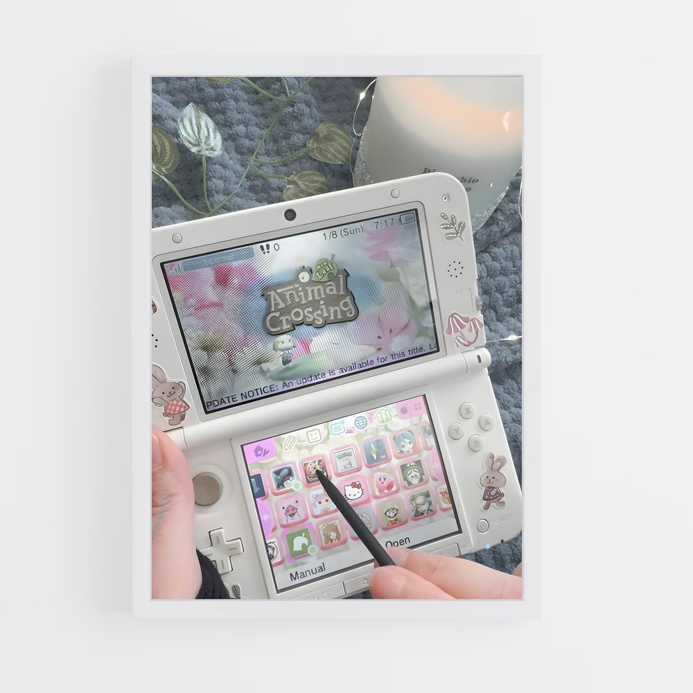 Poster Nintendo gaming – affiche Consoles (vue 3)